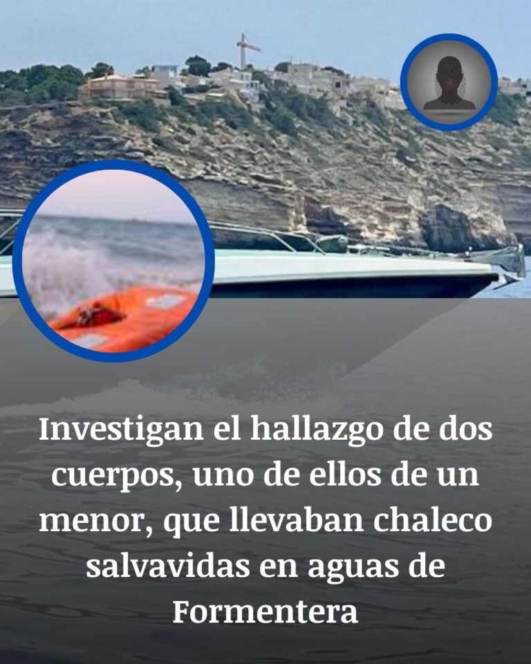 Formentera: investigan el hallazgo de dos cuerpos con chaleco salvavidas