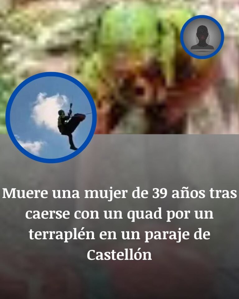 Muere una mujer de 39 años tras caer con un quad por un terraplén en Castellón