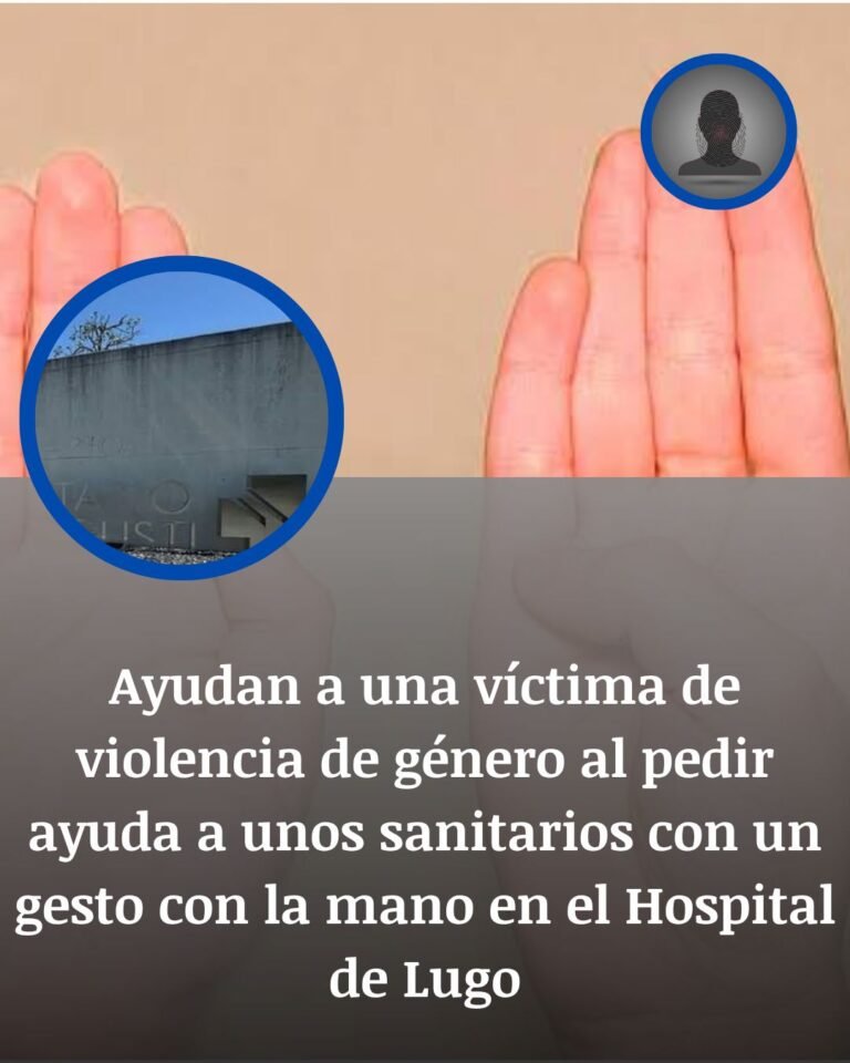 Una mujer pide auxilio con un gesto en el Hospital de Lugo y activa el aviso policial