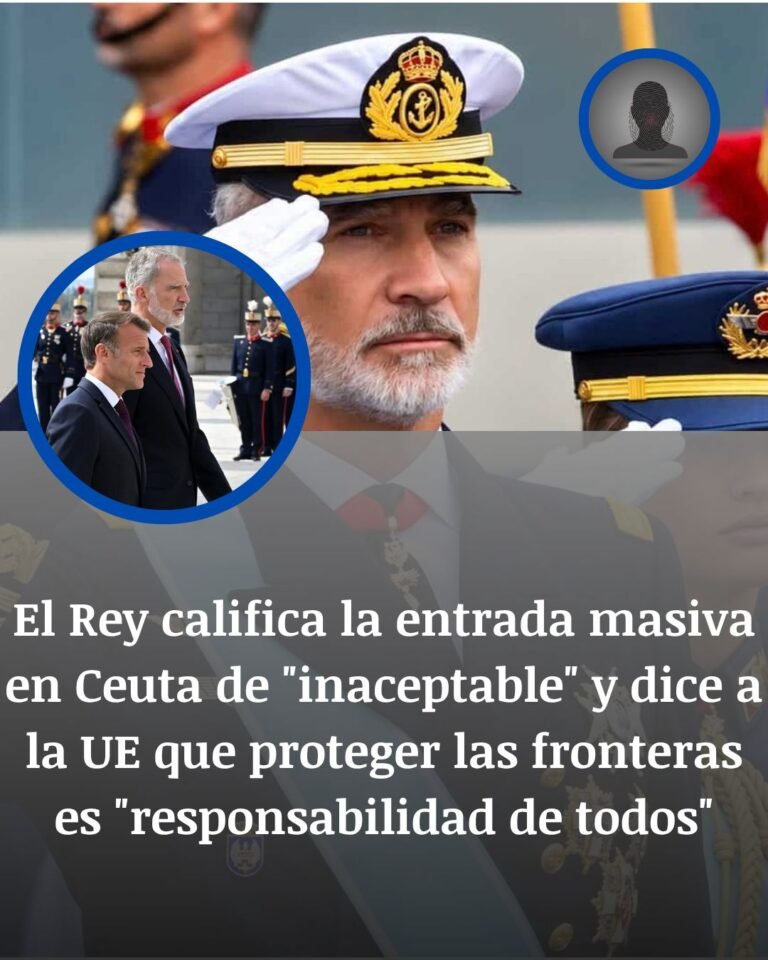 Felipe VI eleva Ceuta a frontera europea y exige a la UE que no deje sola a España