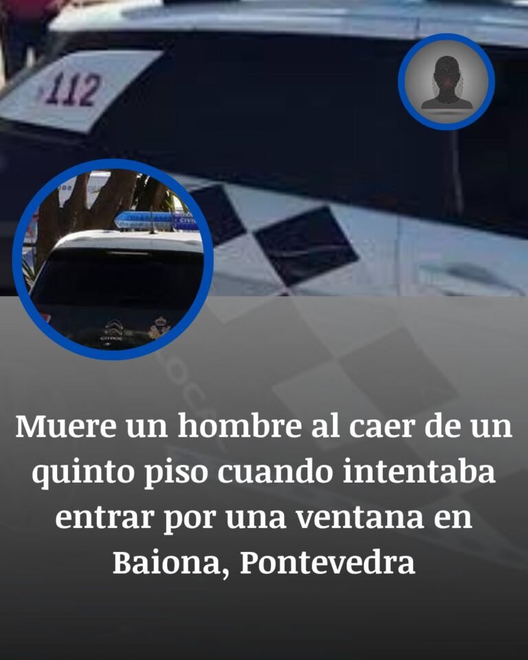 Muere un hombre en Baiona al caer desde un quinto piso cuando intentaba entrar por una ventana