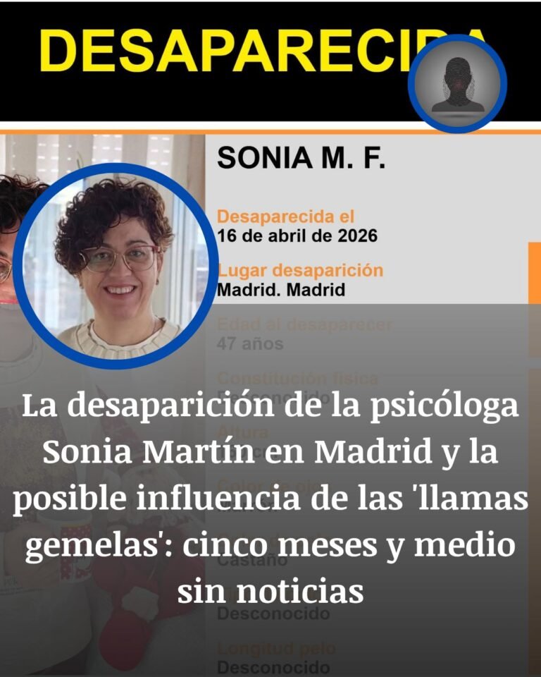 Sonia Martín sigue desaparecida cinco meses después: la incertidumbre crece en Madrid