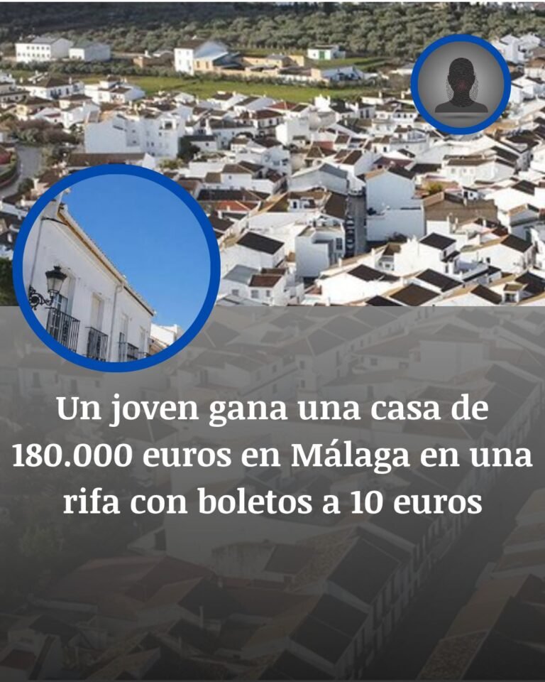 Una rifa deja una casa de 180.000 euros en manos de un joven y otra sin dueño en Málaga