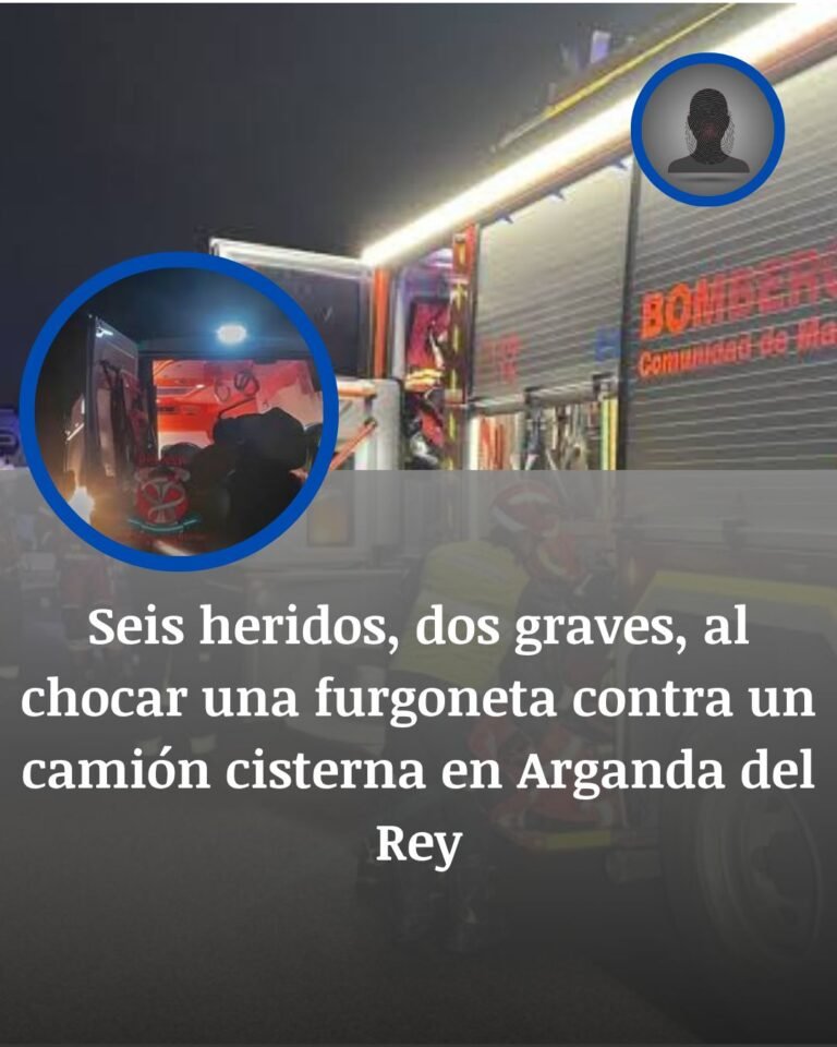 Choque en la A-3 en Arganda: dos hombres graves y cuatro mujeres potencialmente graves