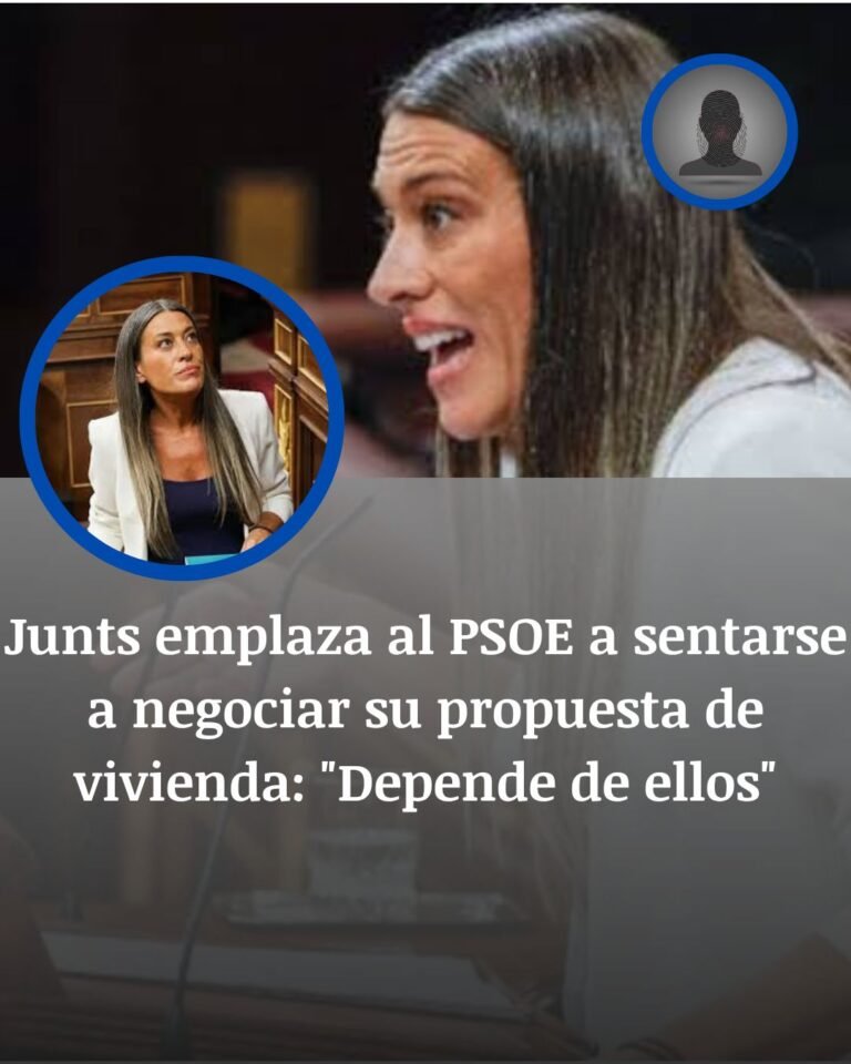 Junts reta al PSOE a negociar otro decreto de vivienda tras el golpe del Congreso