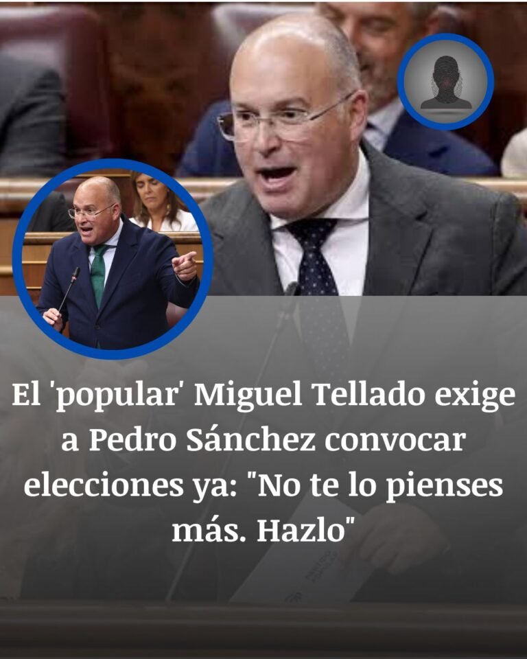 Miguel Tellado exige a Pedro Sánchez elecciones inmediatas tras el revés de los decretos de vivienda