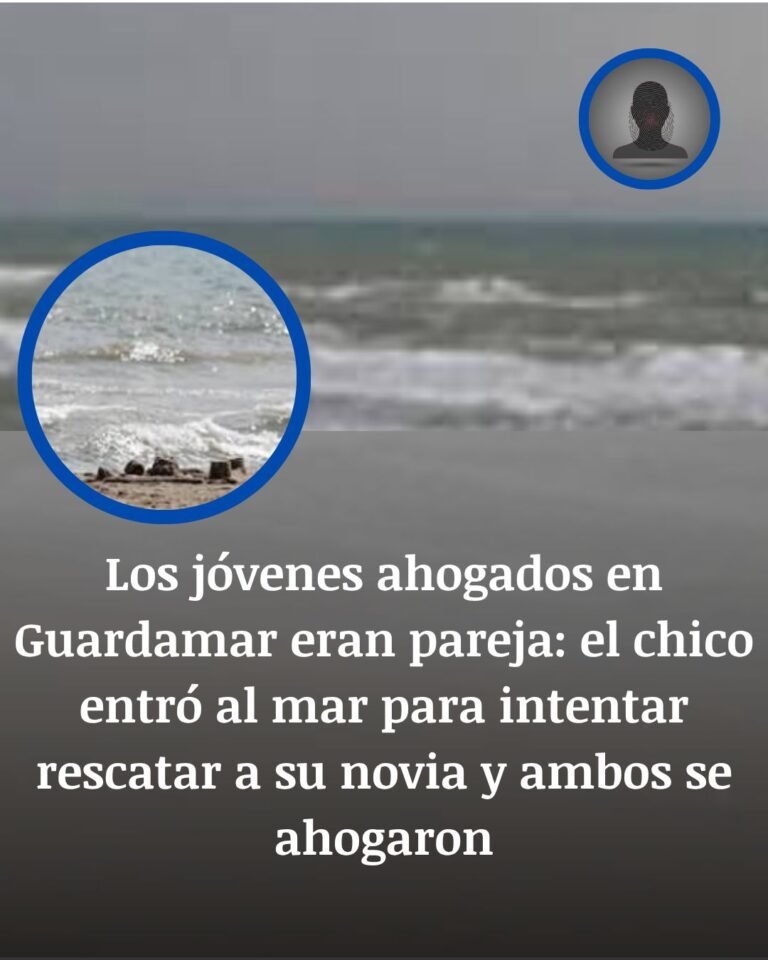Guardamar del Segura: una pareja de 25 años muere ahogada tras un intento de rescate