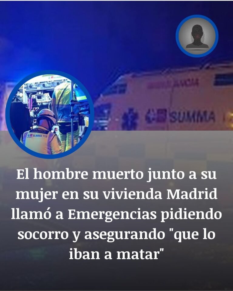 Un padre llamó al 091 antes del doble crimen de Cuatro Vientos en Madrid