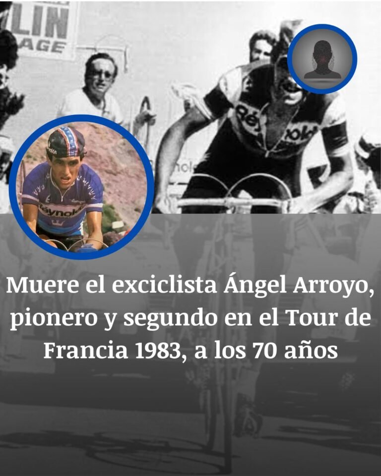 Muere Ángel Arroyo, el ciclista abulense que subió al podio del Tour de 1983