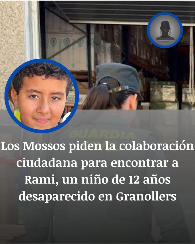 Buscan a Rami, el niño de 12 años desaparecido en Granollers en plena alerta por lluvias