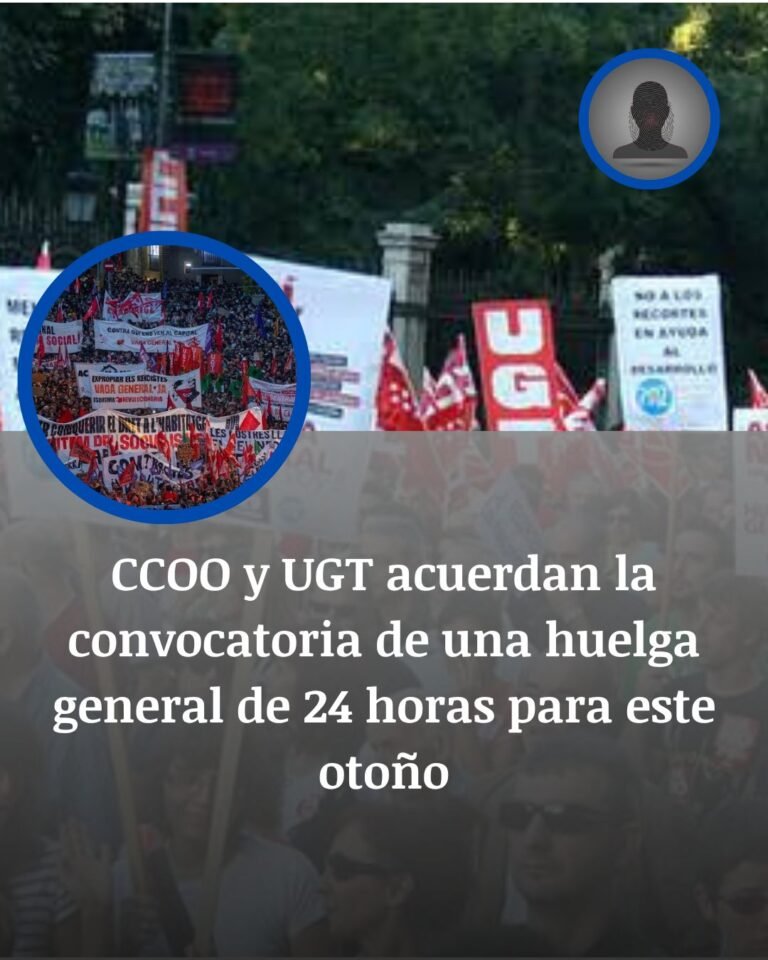 CCOO y UGT acuerdan una huelga general por la vivienda este otoño