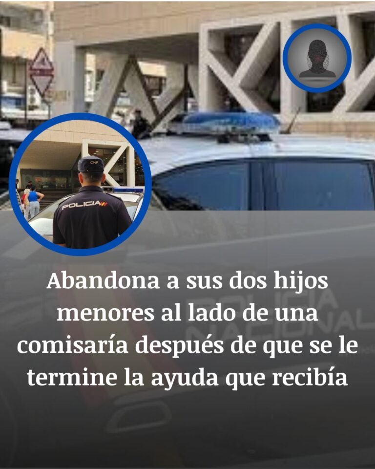 Un padre deja a sus dos hijos junto a una comisaría de Alicante para que fueran tutelados