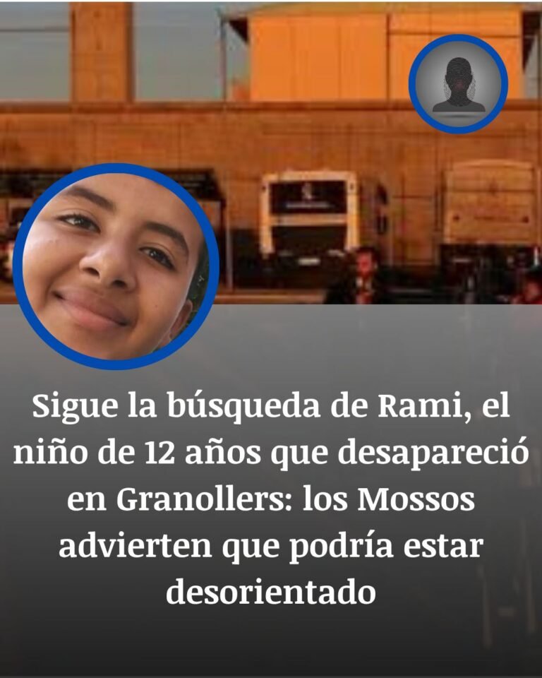 Granollers busca a Rami: el niño de 12 años que desapareció en plena tormenta