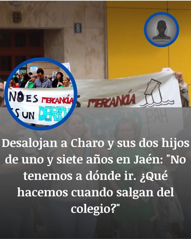 Desahucio de Charo en Jaén: una familia con dos niños se queda sin casa