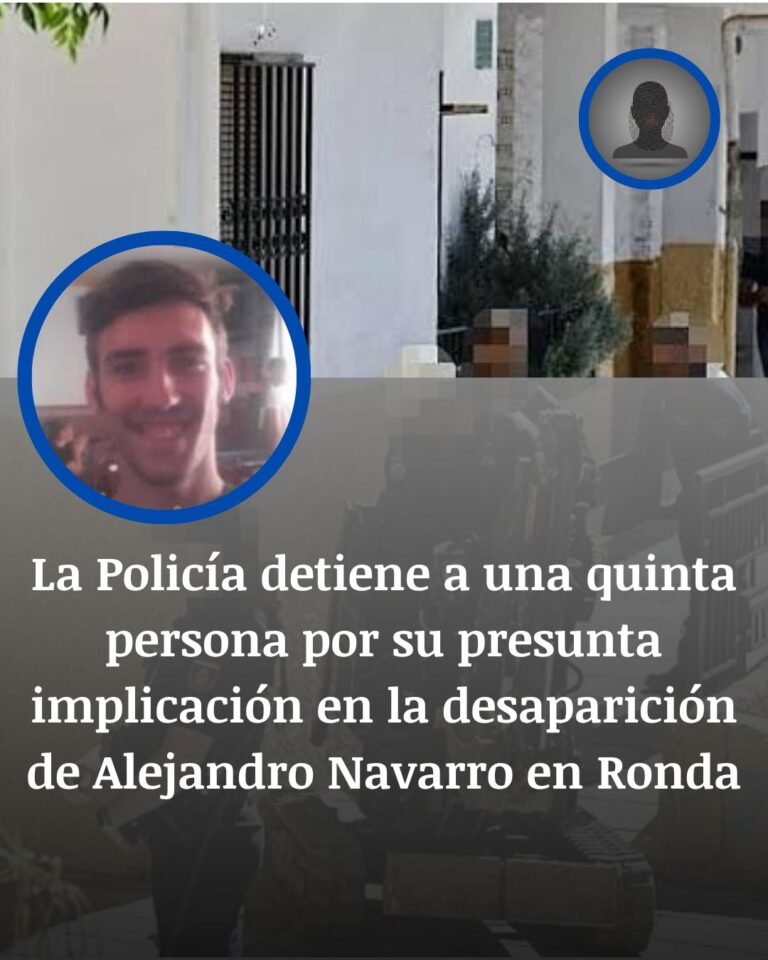 Ronda: un quinto detenido en la búsqueda de Alejandro Navarro
