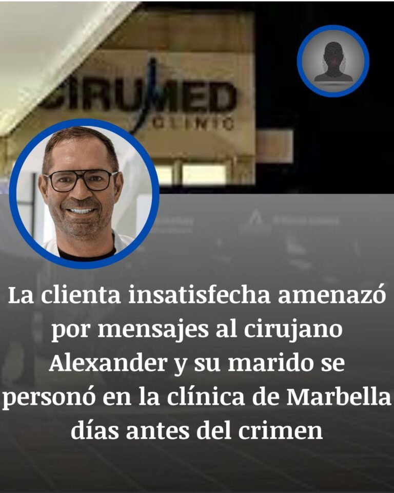 Amenazas y visita a la clínica: la pista de la clienta en el asesinato de Alexander Aslani
