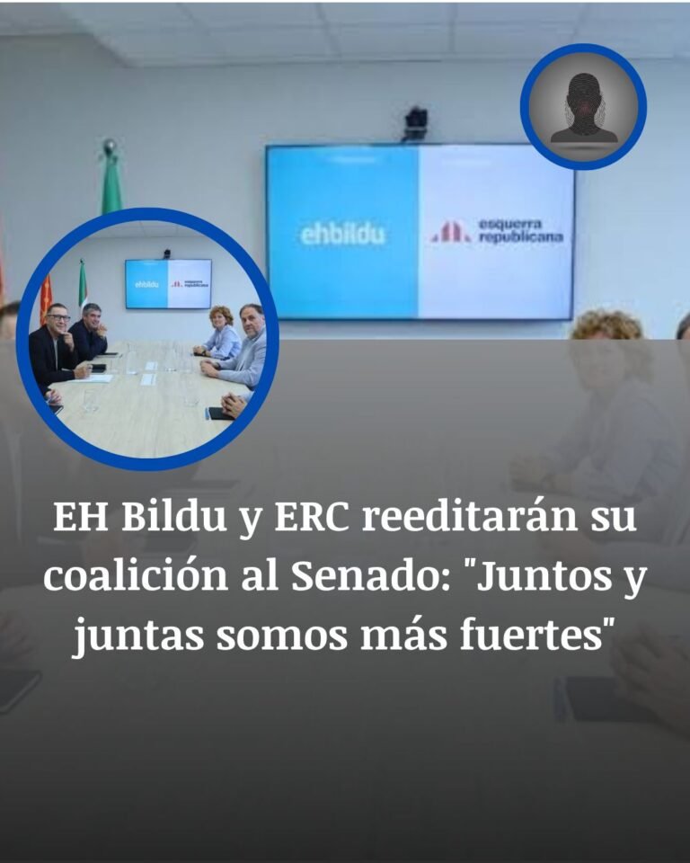 EH Bildu y ERC reeditarán su coalición al Senado para las elecciones del 29-N