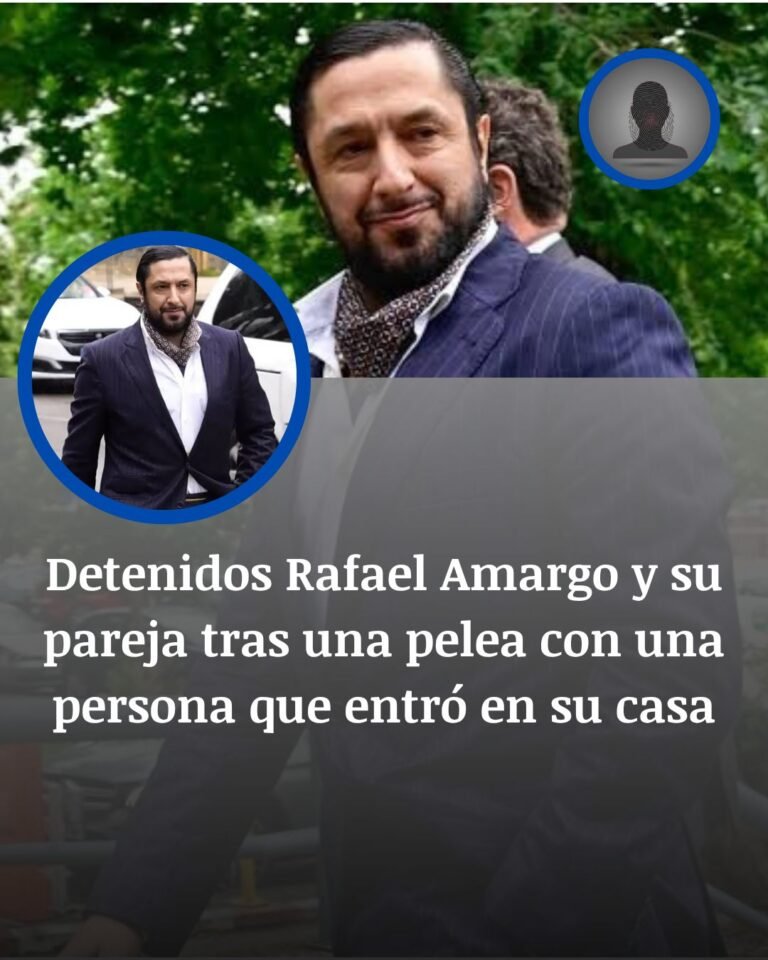 Rafael Amargo y su pareja, detenidos tras una pelea en su vivienda de Carabanchel