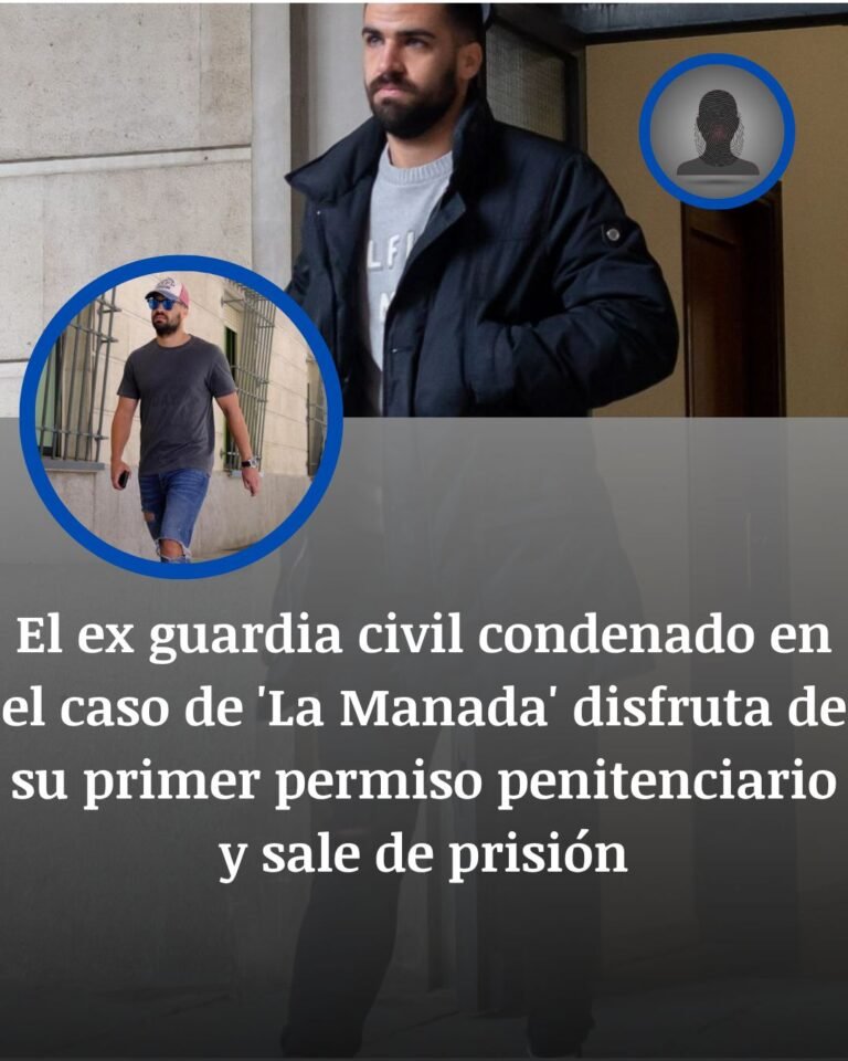 Antonio Manuel Guerrero sale de prisión en su primer permiso tras la condena por La Manada