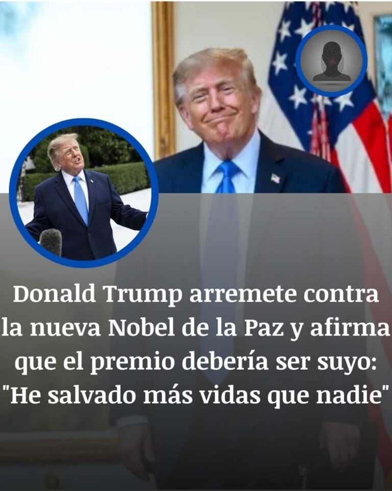 Donald Trump carga contra Navi Pillay tras el Nobel de la Paz y reclama el premio para Estados Unidos