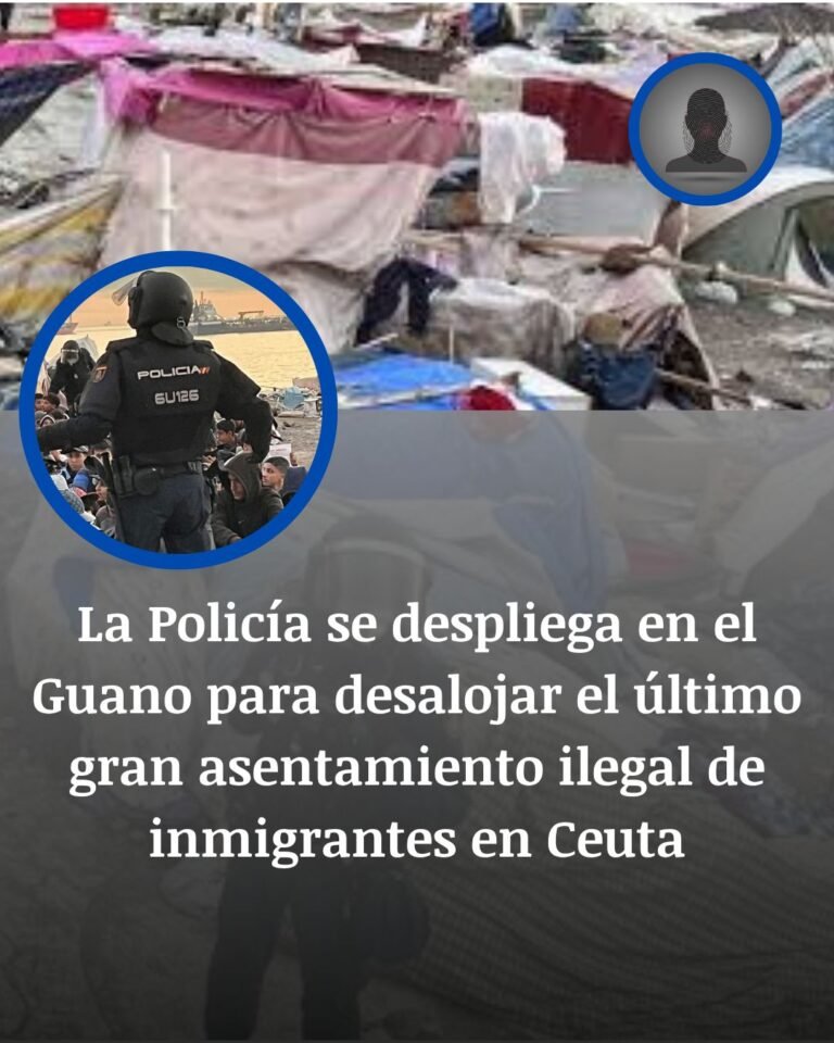 Desalojo en el Guano: Ceuta vacía su último gran asentamiento migrante