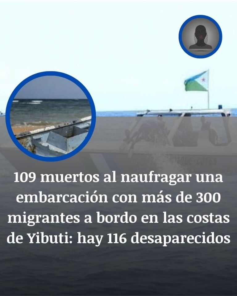 El naufragio de Yibuti eleva a 139 los muertos: 84 personas siguen desaparecidas