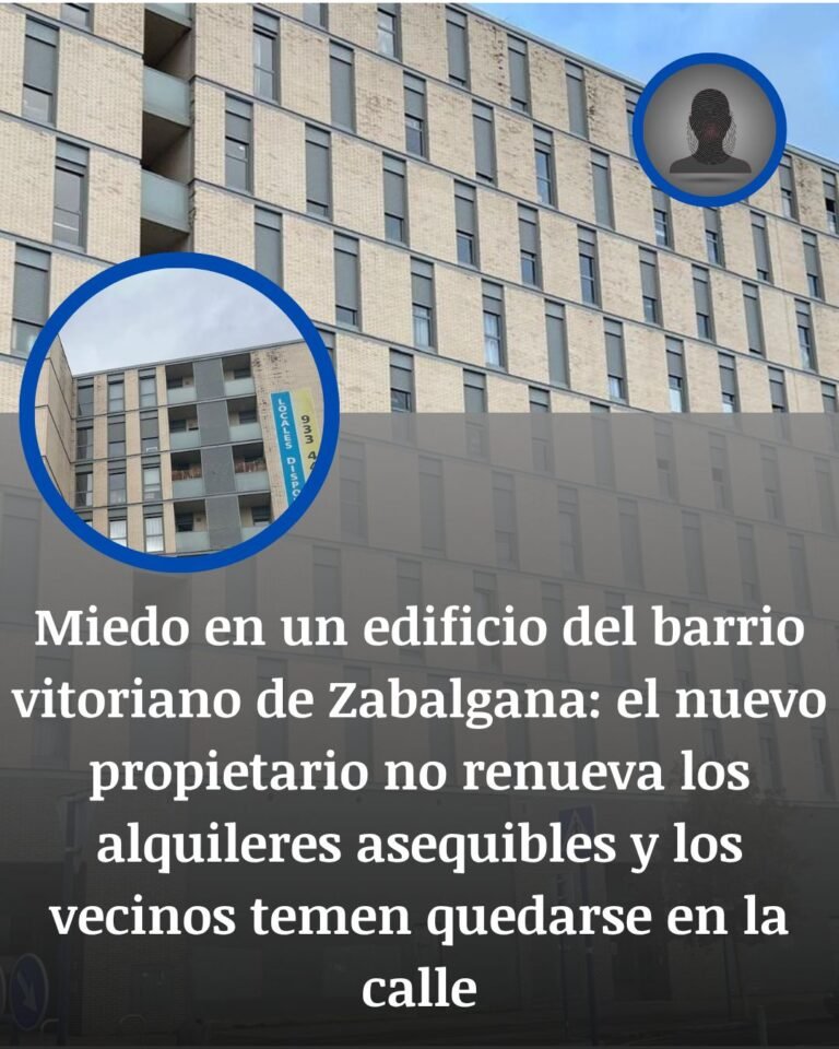 Vitoria: 96 familias temen perder sus alquileres asequibles en Zabalgana