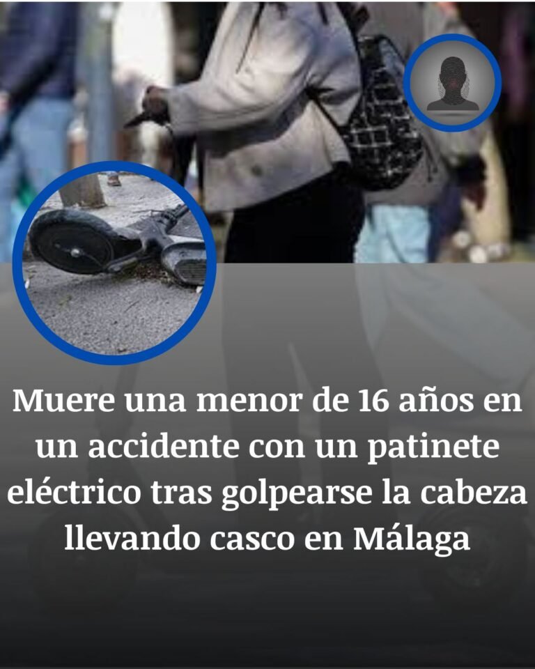 Una menor muere tras caer de un patinete eléctrico en el túnel de la Alcazaba de Málaga