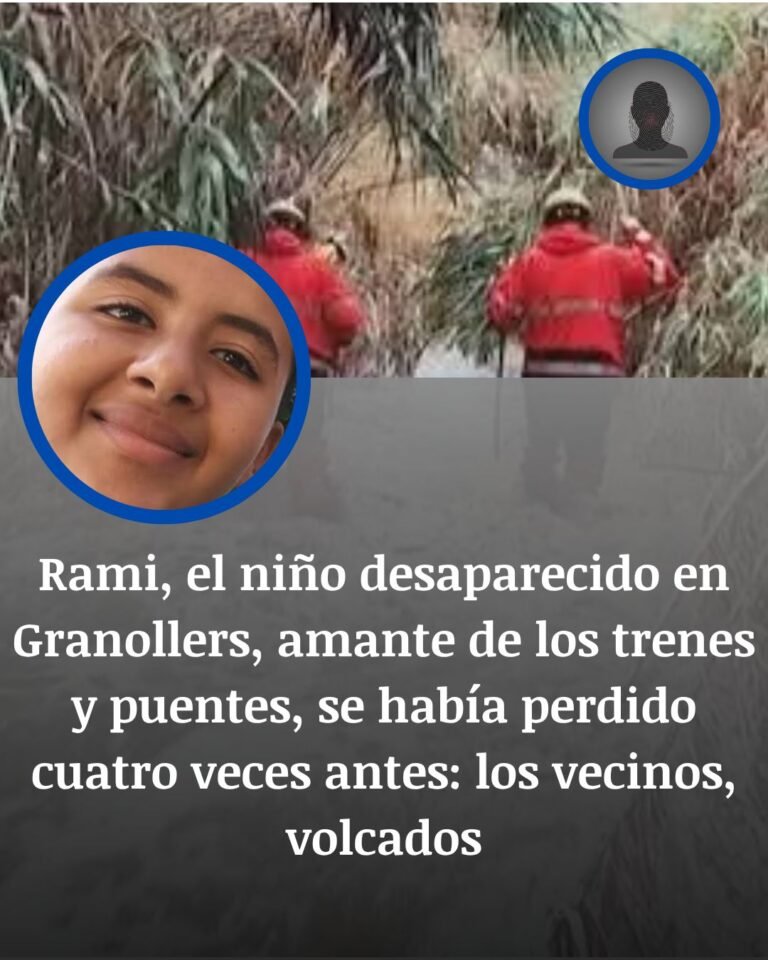 Rami sigue desaparecido en Granollers: el niño de 12 años que ya se había perdido cuatro veces