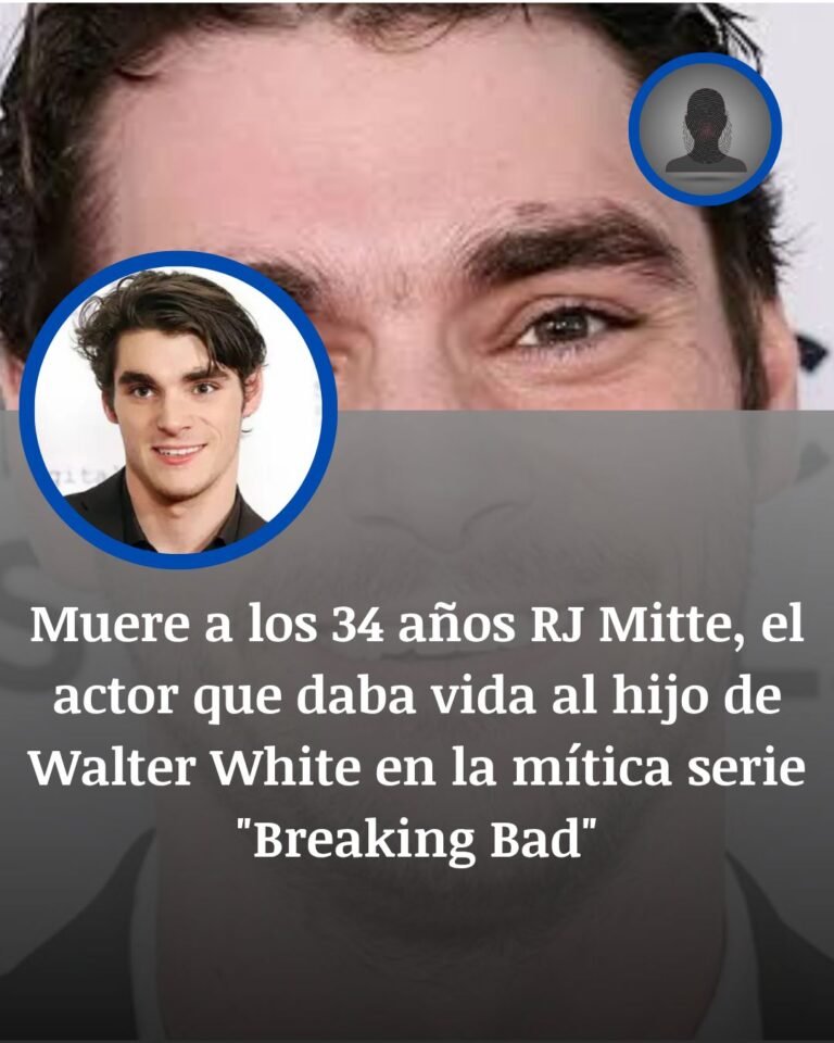 Muere RJ Mitte, el hijo de Walter White en Breaking Bad, a los 34 años