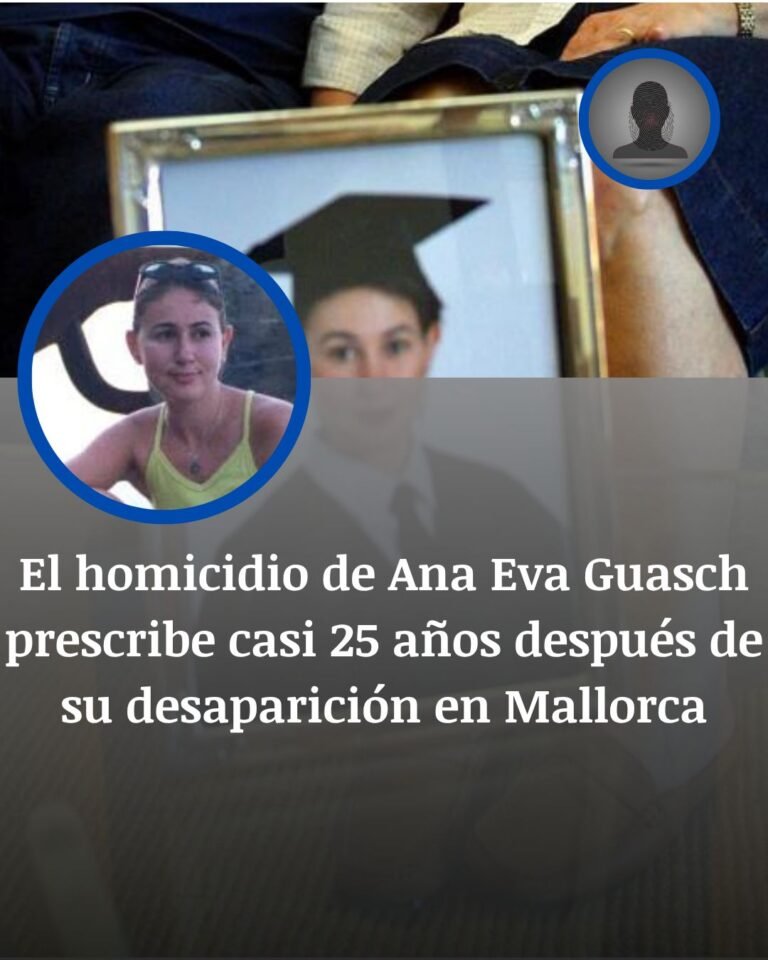 El homicidio de Ana Eva Guasch prescribe 25 años después: la búsqueda de su cuerpo continúa
