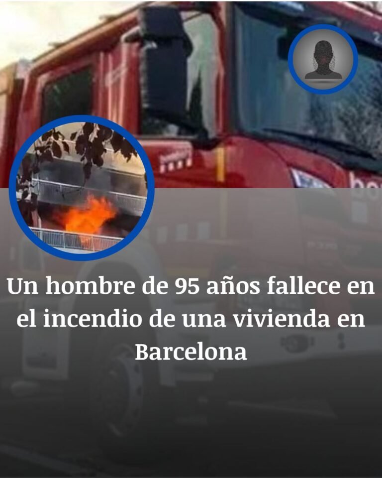 Muere un hombre de 95 años en un incendio en Sants, Barcelona