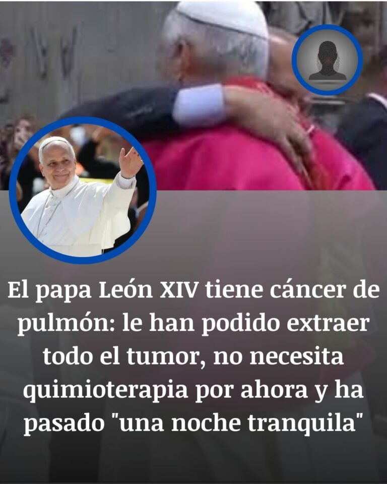 El papa León XIV se recupera tras la operación por cáncer de pulmón