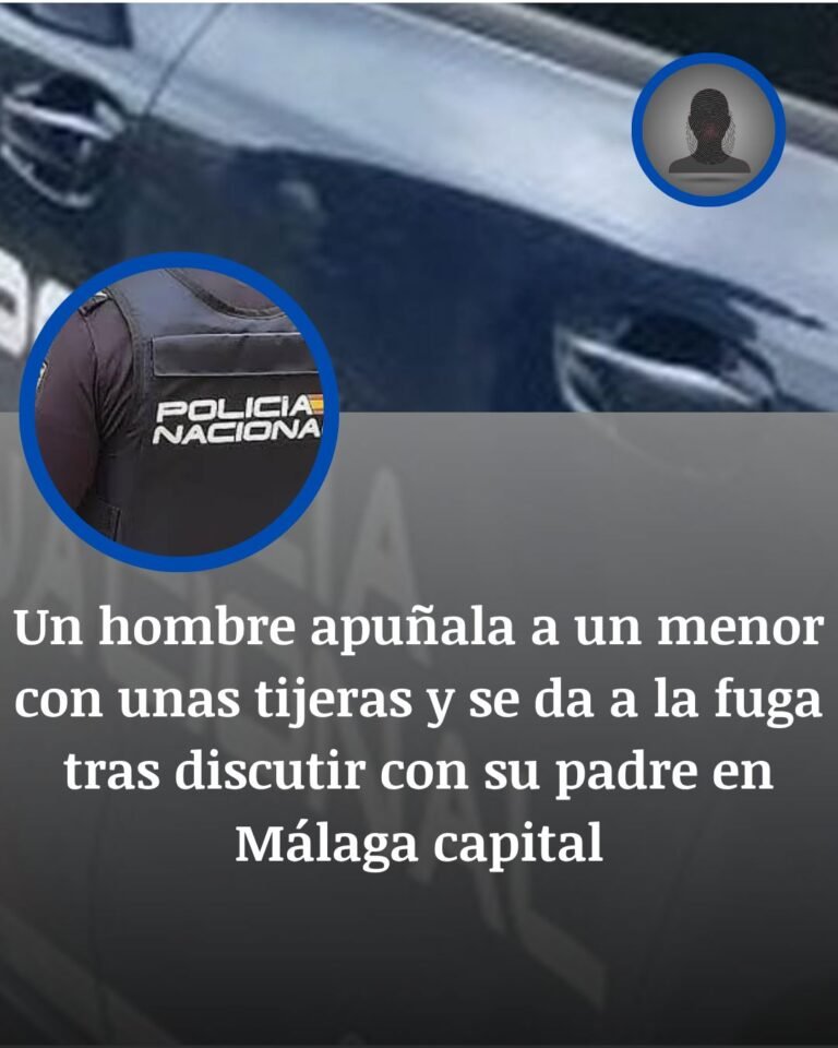 Málaga: ataque con tijeras a un adolescente en La Victoria