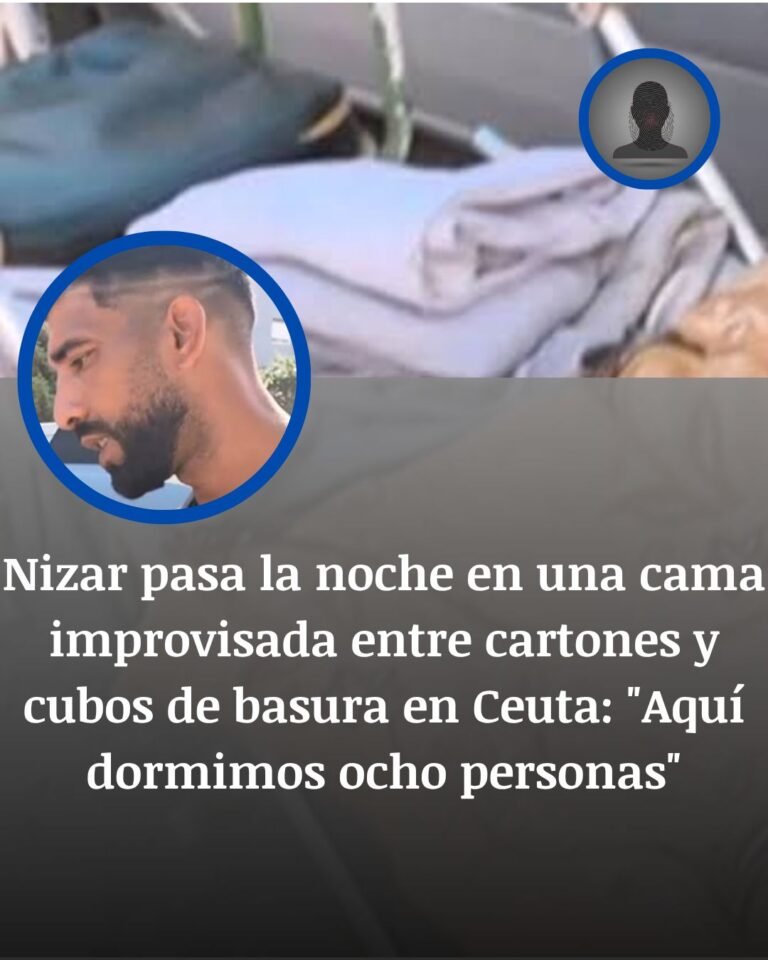 Nizar duerme entre cartones en Ceuta: la noche que deja al descubierto la crisis en El Príncipe