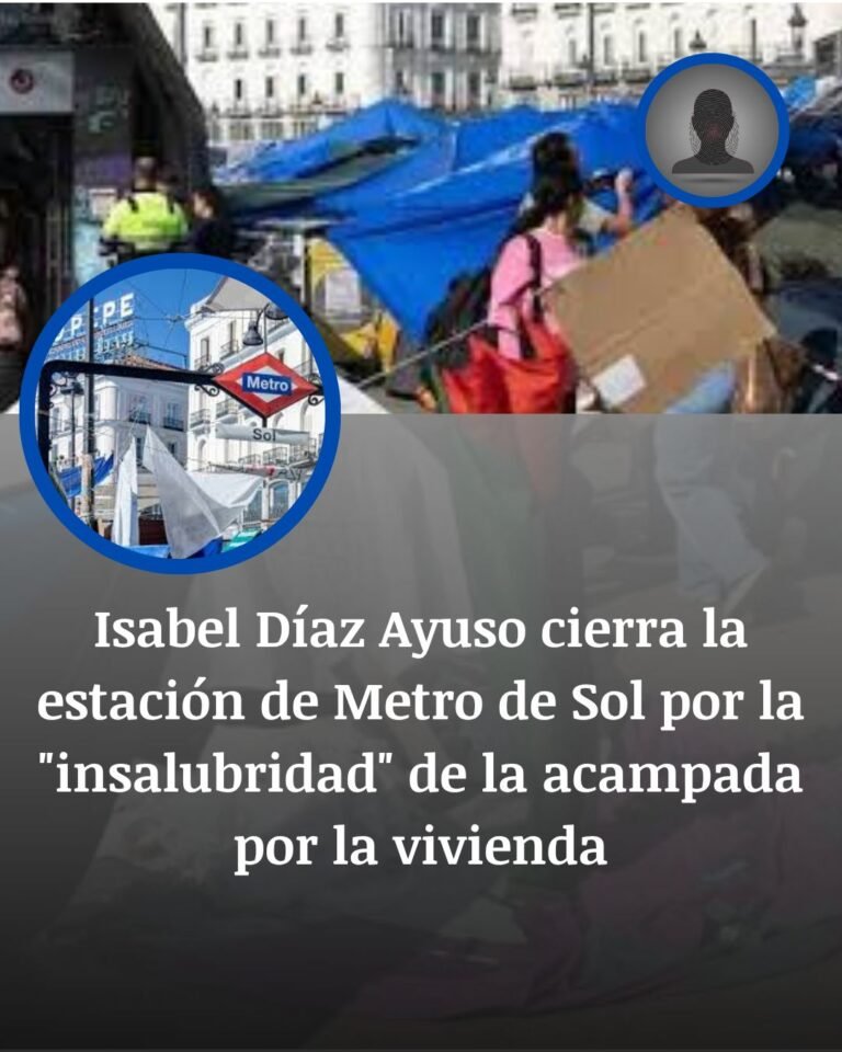 Madrid: cierran el Metro de Sol por la acampada mientras Cercanías continúa abierta
