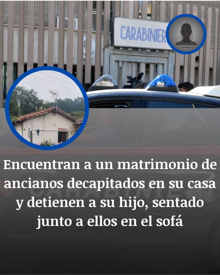 Detenido el hijo de una de las víctimas tras el doble homicidio de Mirandola
