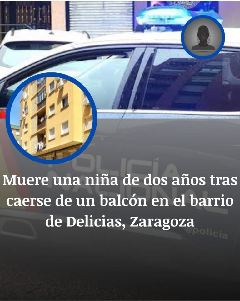 Zaragoza: muere una niña de dos años tras caer desde un quinto piso en Delicias