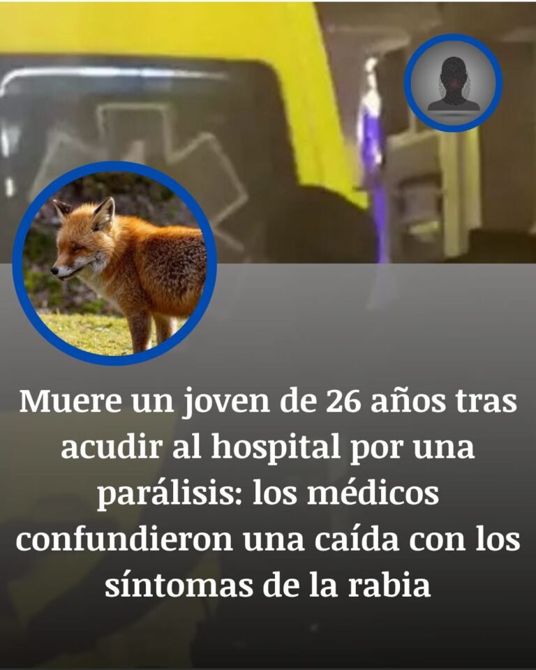 Muere un joven de 26 años tras confundir la rabia con las secuelas de una caída