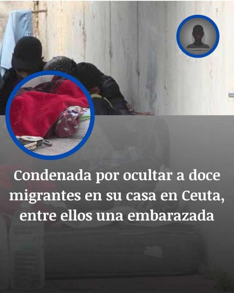 Condenada a un año por ocultar a doce migrantes hacinados en una vivienda de Ceuta