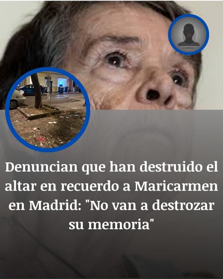Madrid: denuncian el desmantelamiento del altar de Maricarmen en Retiro