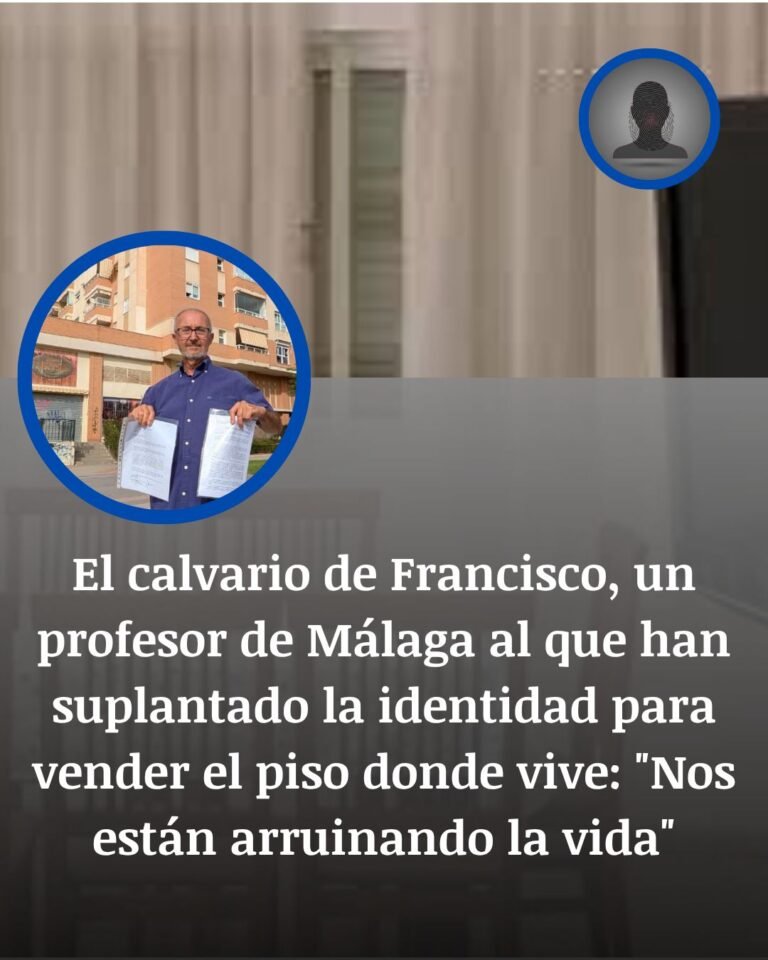 Málaga: un profesor denuncia que usaron su identidad para vender el piso donde vive