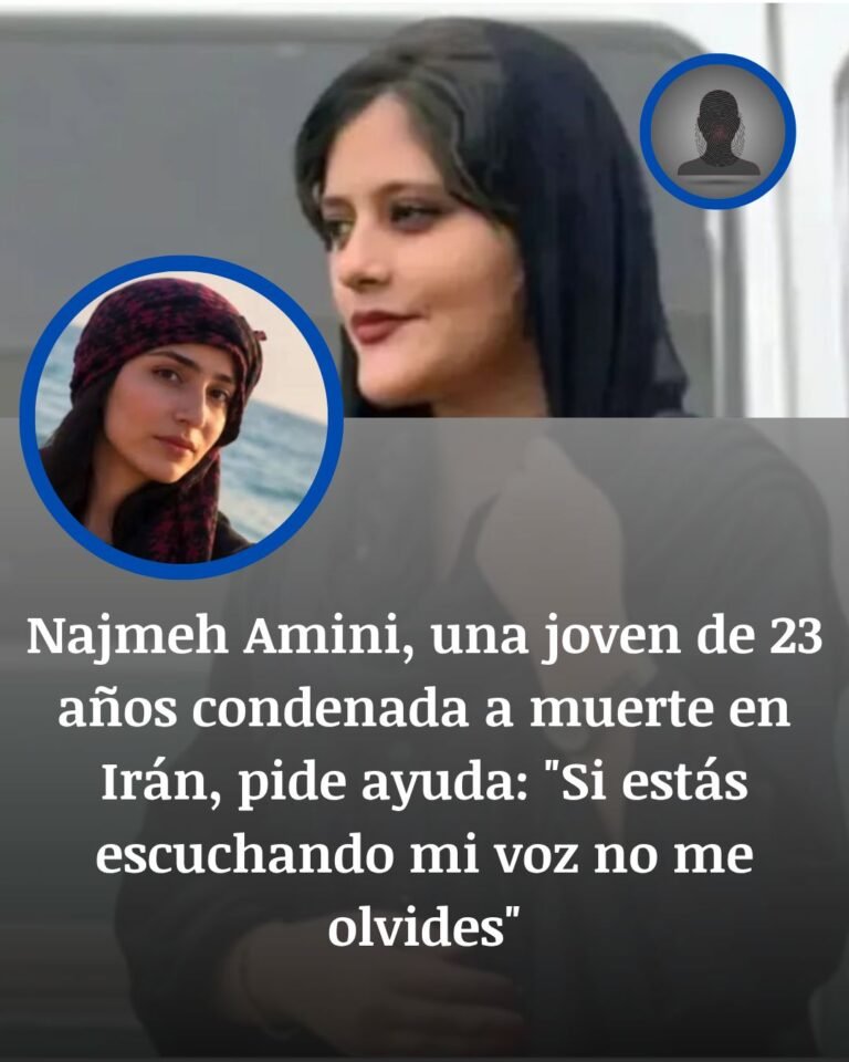 Najmeh Amini, condenada a muerte en Irán por publicaciones en redes sociales