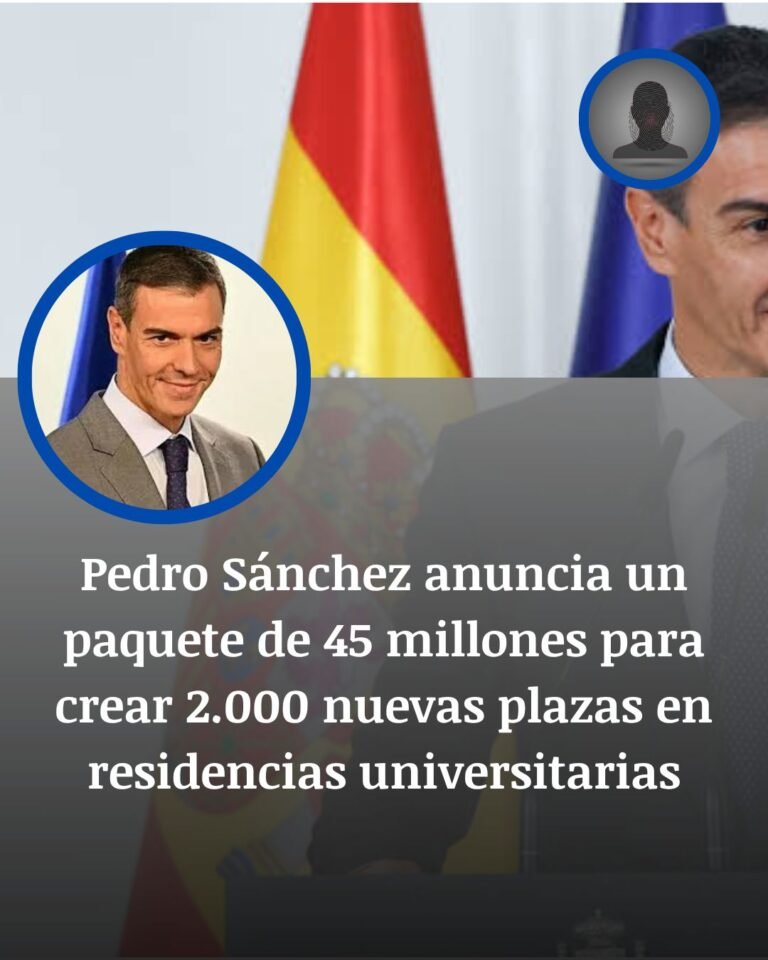 Sánchez anuncia 45 millones para casi 2.000 plazas de alojamiento universitario