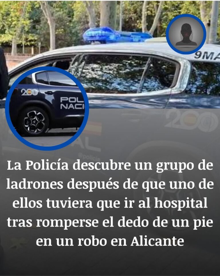 Alicante: la caída de un armero de 200 kilos destapa un grupo de ladrones