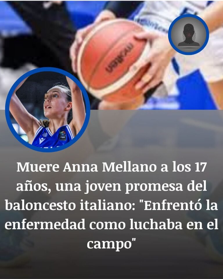 Muere Anna Mellano a los 17 años, promesa del baloncesto italiano