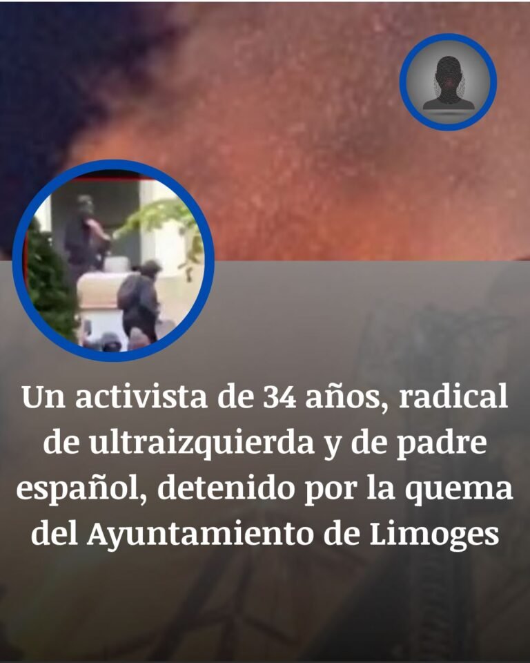 Limoges: detenido el principal sospechoso del incendio del Ayuntamiento