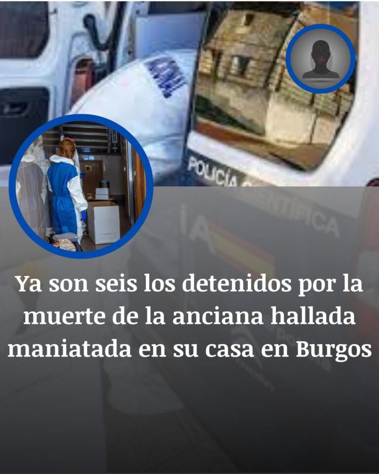 Burgos: seis detenidos tras la muerte de una mujer de 83 años durante un robo
