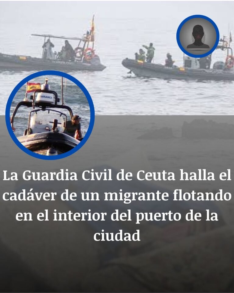 Ceuta: hallan el cadáver de un migrante flotando en el muelle de Poniente