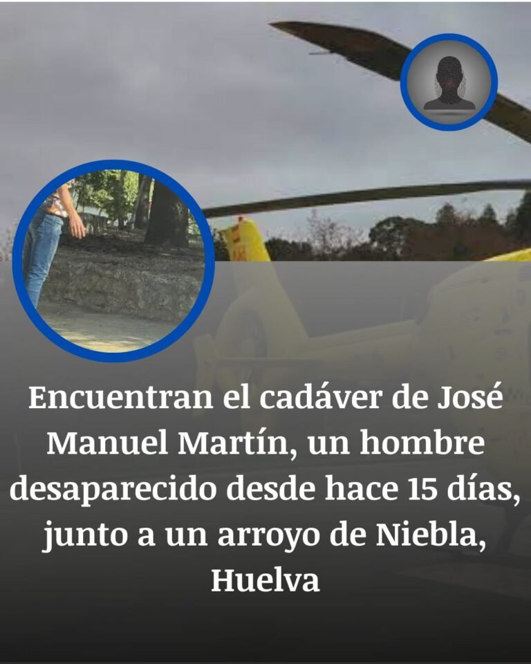 Niebla: hallan sin vida a José Manuel Martín tras más de dos semanas desaparecido